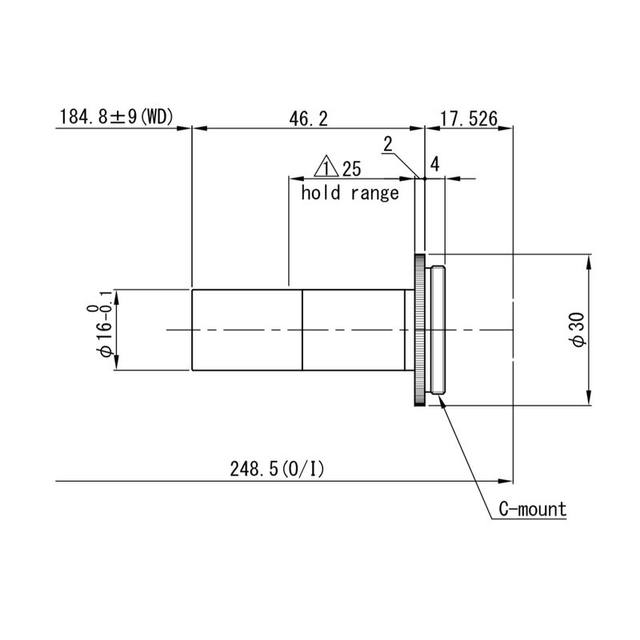 Omron / Sentech 3Z4S-LE VS-MC03-180 machine vision lens