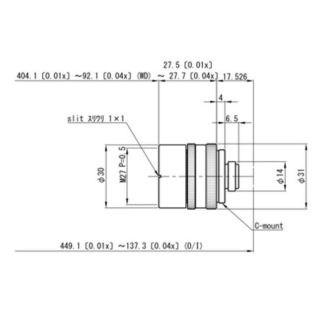 Omron / Sentech 3Z4S-LE VS-MC4 machine vision lens