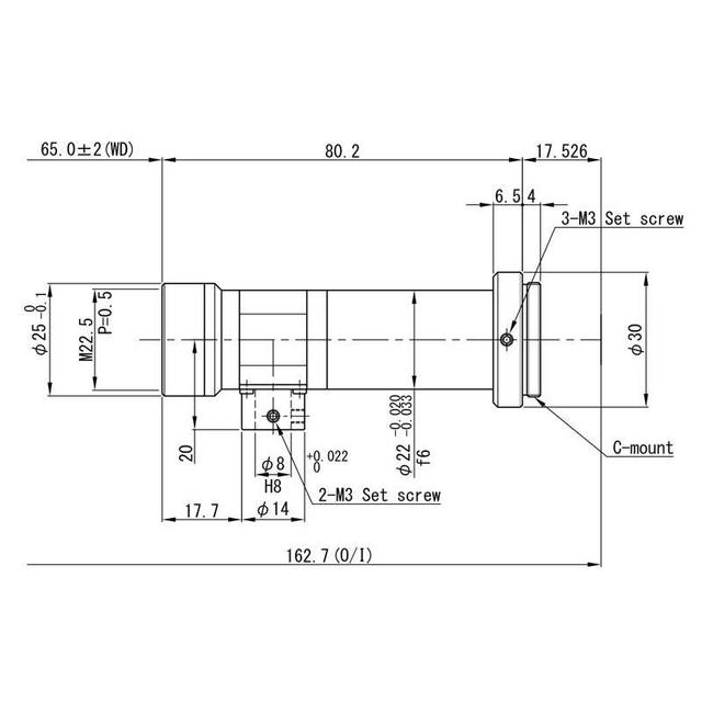 Omron / Sentech 3Z4S-LE VS-TCH2-65CO-O machine vision lens