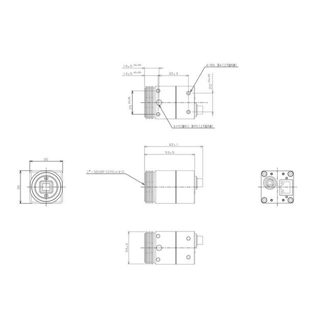 Omron STC-SBE132POE machine vision camera