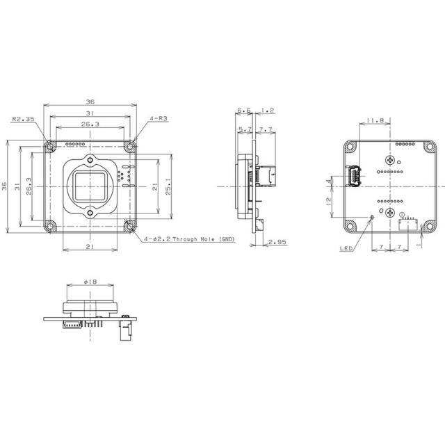 Omron STC-SC33USB-BS machine vision camera