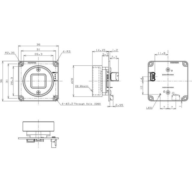 Omron STC-SC83USB-BSCS machine vision camera