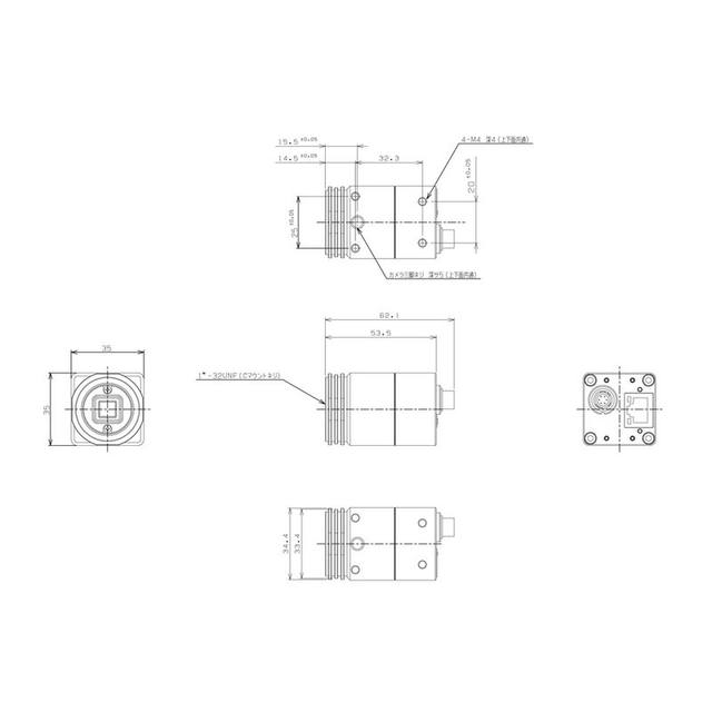Omron STC-SCA503POE machine vision camera