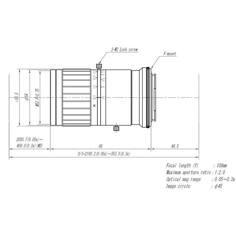 Omron / Sentech 3Z4S-LE VS-L10028/M42-10 machine vision lens