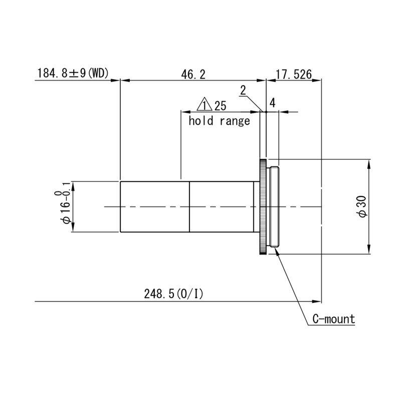 Omron / Sentech 3Z4S-LE VS-MC03-180 machine vision lens
