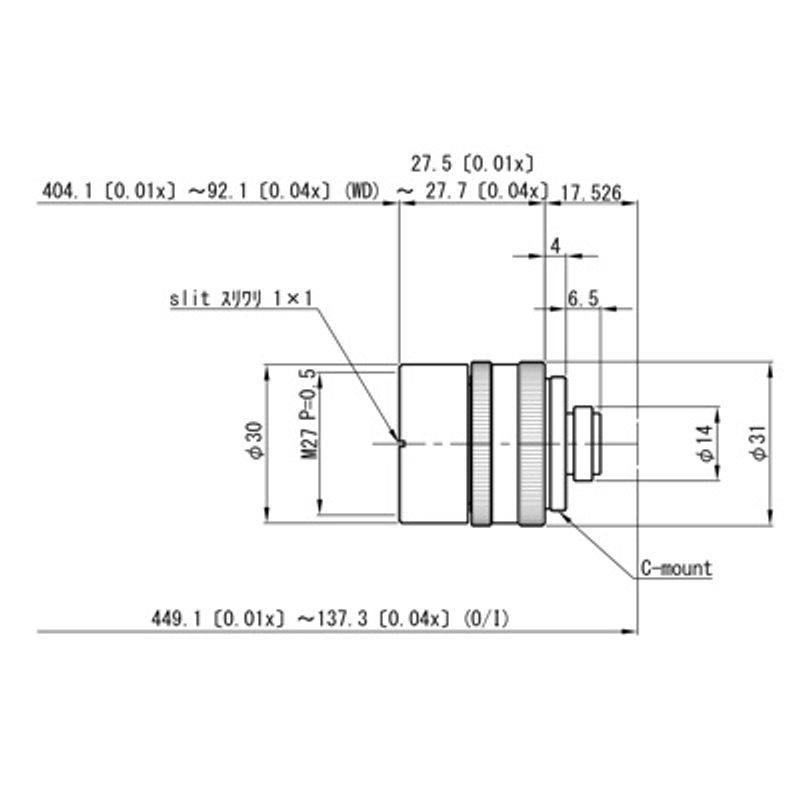 Omron / Sentech 3Z4S-LE VS-MC4 machine vision lens