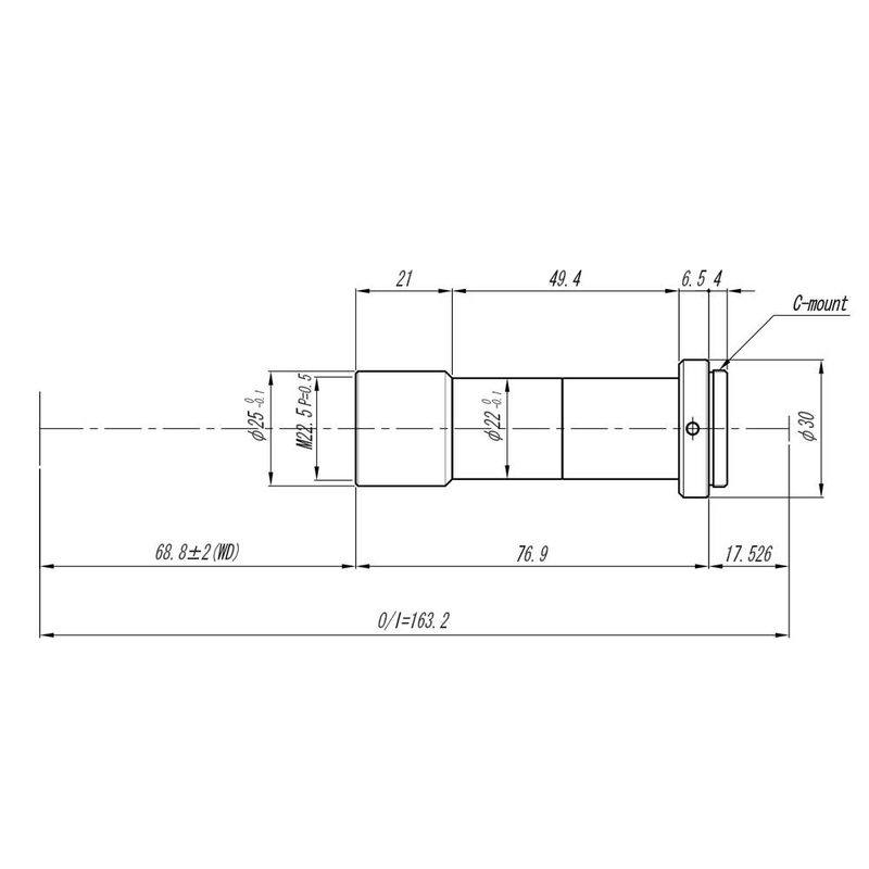 Omron / Sentech 3Z4S-LE VS-TCH1-65-O machine vision lens