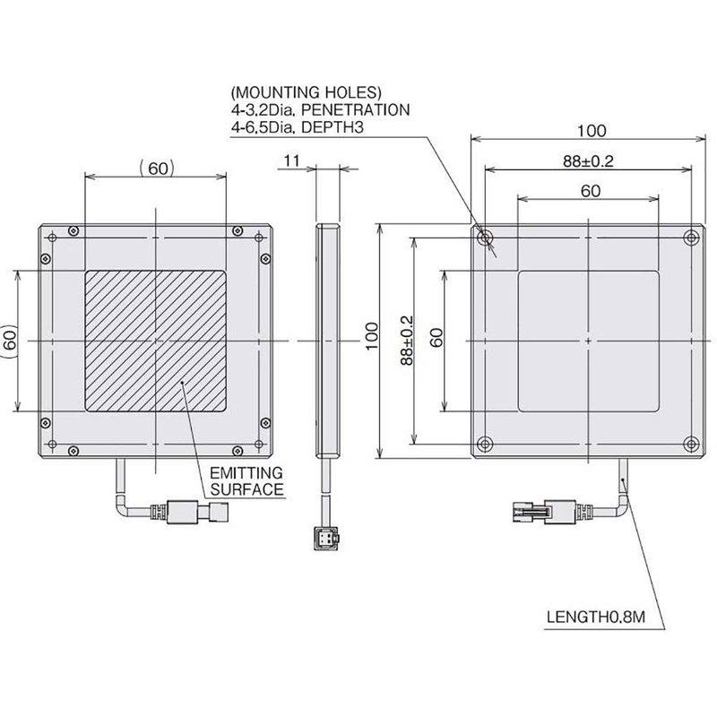 Omron FLV-FX100B machine vision lighting