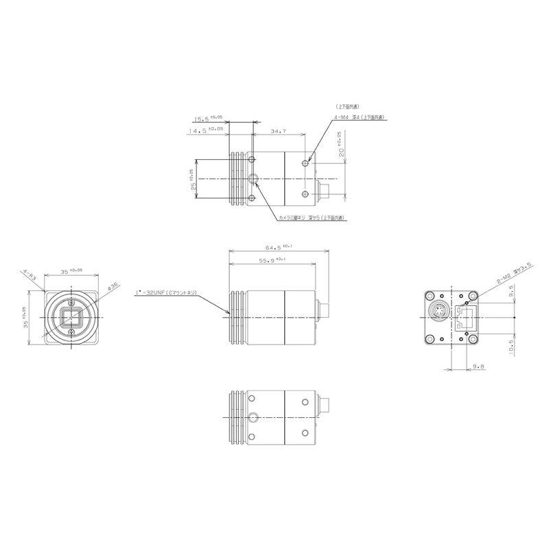 Omron STC-SC133POEHS machine vision camera