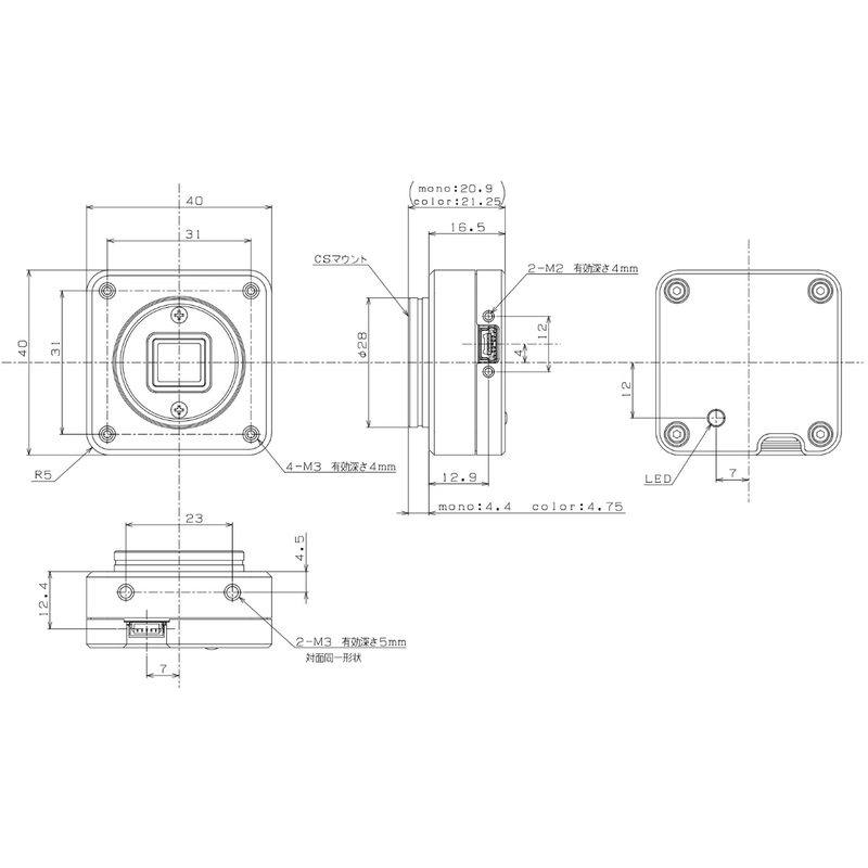 Omron STC-SC133USB-AL machine vision camera