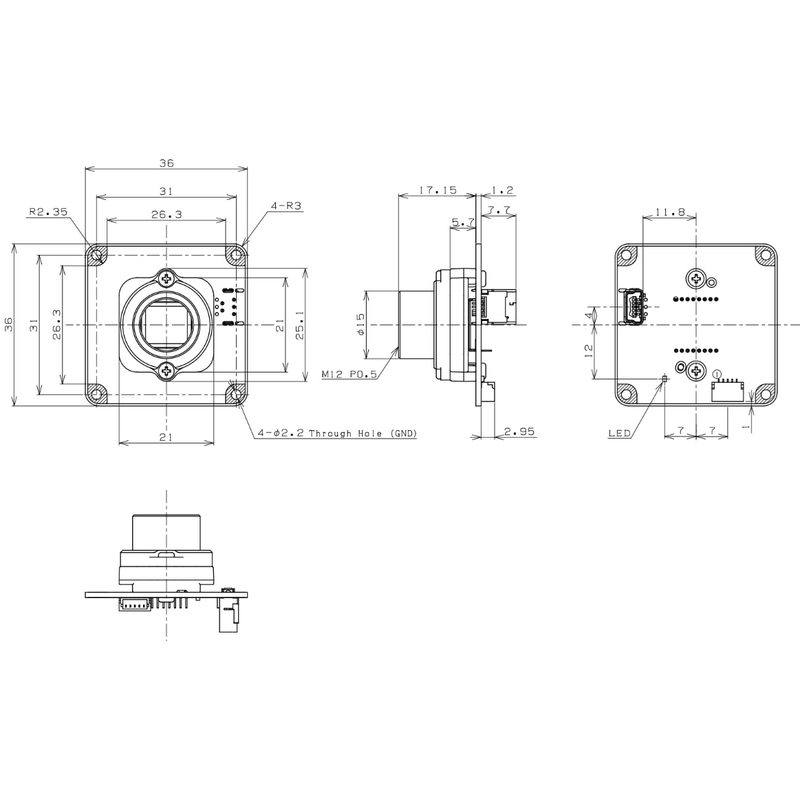 Omron STC-SC83USB-BSL machine vision camera