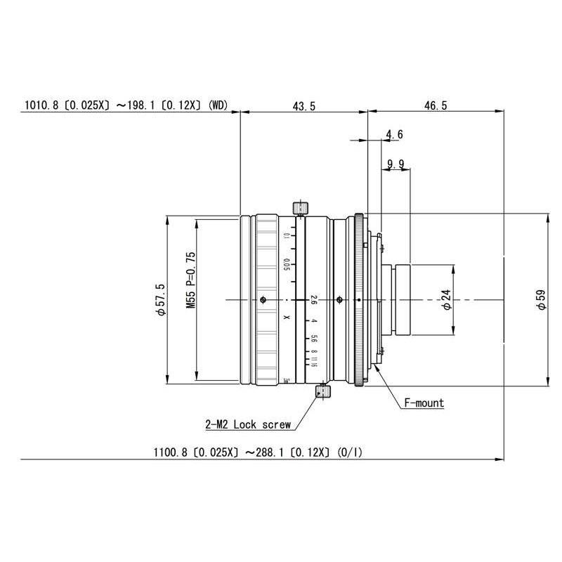 Omron / Sentech 3Z4S-LE VS-L2526/M42-10 machine vision lens