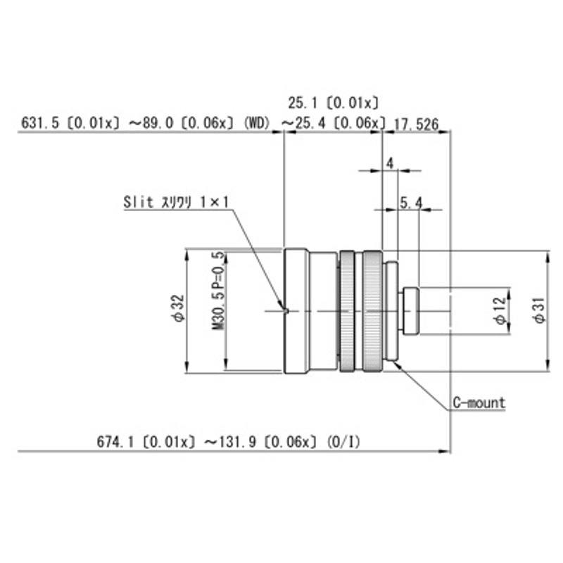 Omron / Sentech 3Z4S-LE VS-MC6.5 machine vision lens