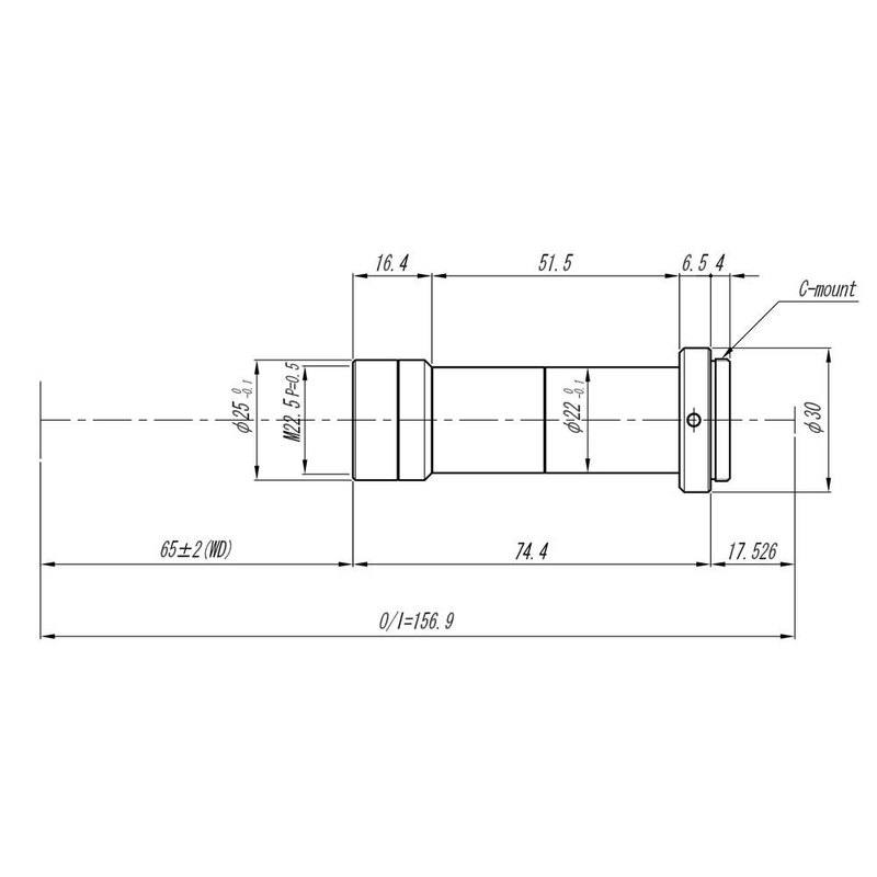 Omron / Sentech 3Z4S-LE VS-TCH1.5-65-O machine vision lens