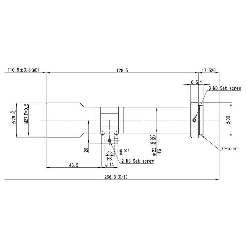 Omron / Sentech 3Z4S-LE VS-TCH4-110CO-O machine vision lens